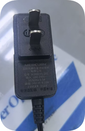 *Brand NEW* MERCURY Mercury MWB201/505S/B2 Wireless Bridge Power Adapter Cable 24V0.25A9V0.85A Power Supply